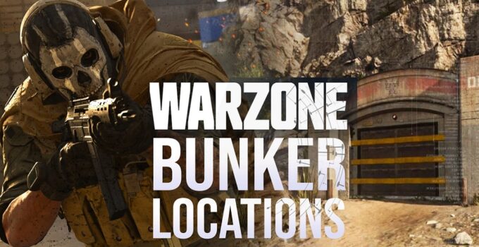 All Warzone Bunker Codes Locations Map Updated 2021 IcoTech